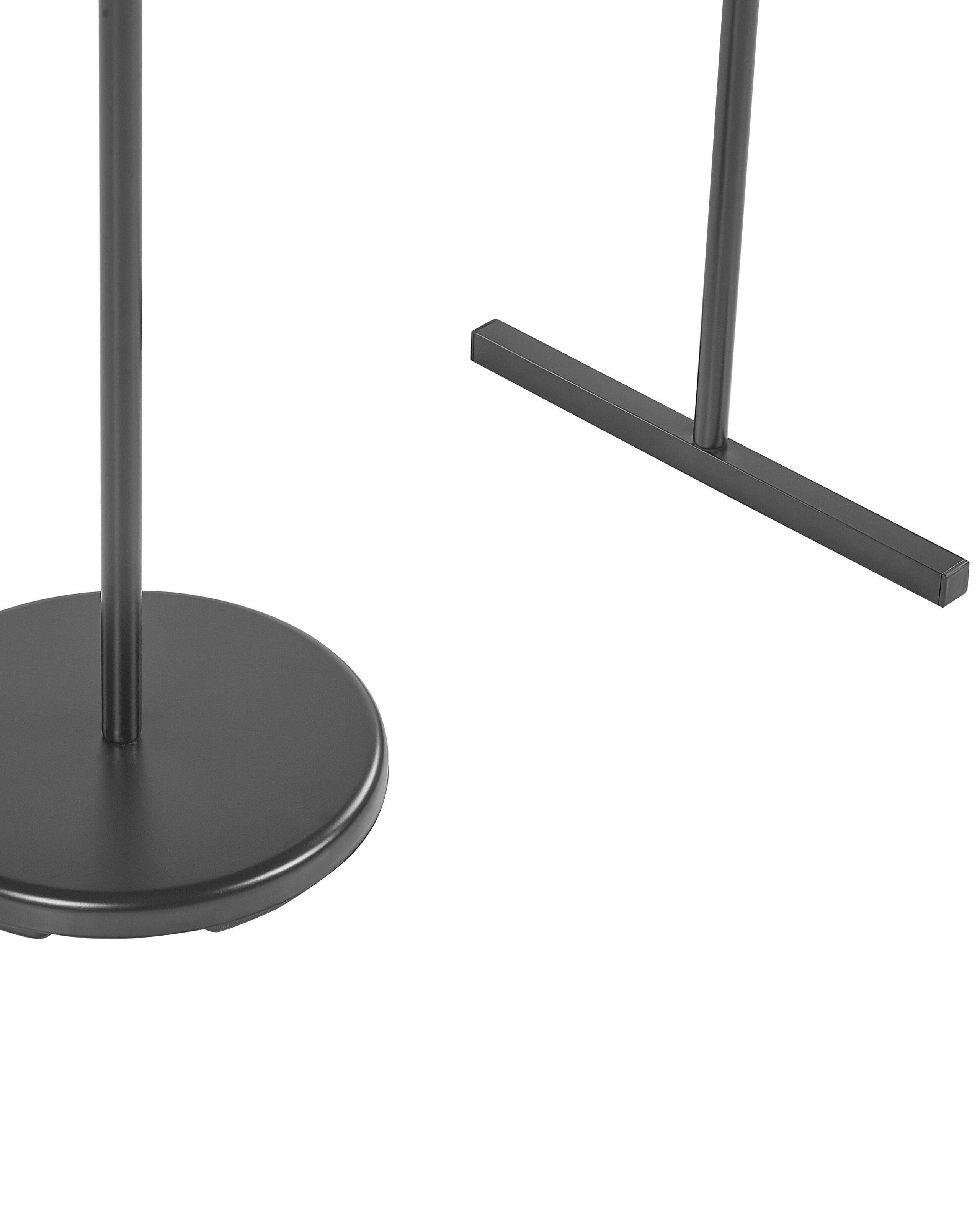 Beliani Garderobenständer aus Stahl Modern BENTON  