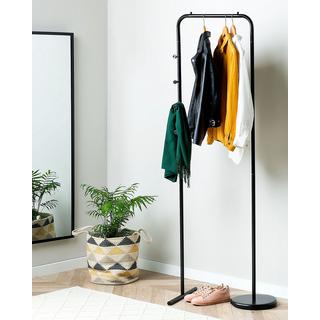 Beliani Garderobenständer aus Stahl Modern BENTON  