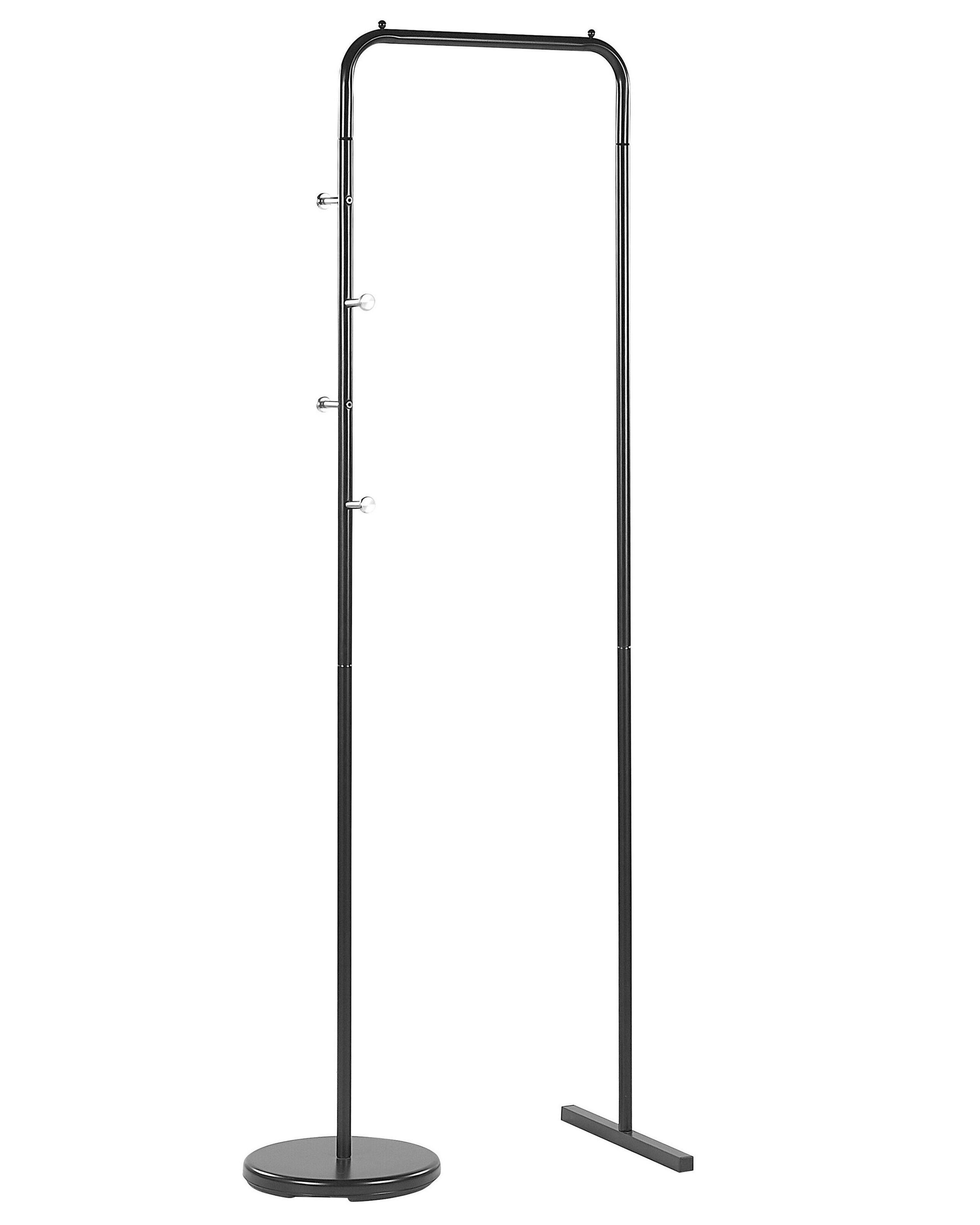 Beliani Garderobenständer aus Stahl Modern BENTON  