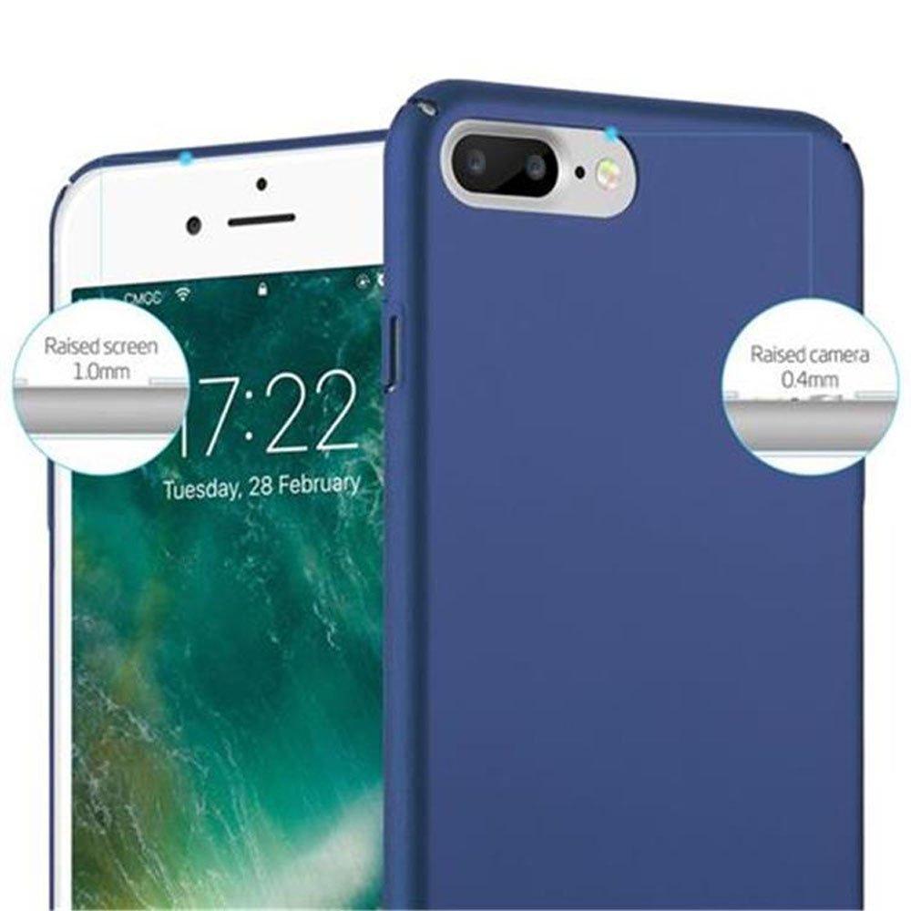 Cadorabo  Hülle für Apple iPhone 7 PLUS  7S PLUS  8 PLUS Hard Case in Metall Optik 