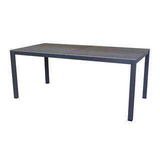 mutoni Table de jardin Hasle anthracite 180x90x74  