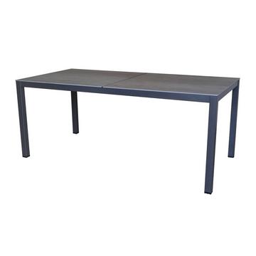 Table de jardin Hasle anthracite 180x90x74