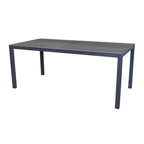 mutoni Table de jardin Hasle anthracite 180x90x74  