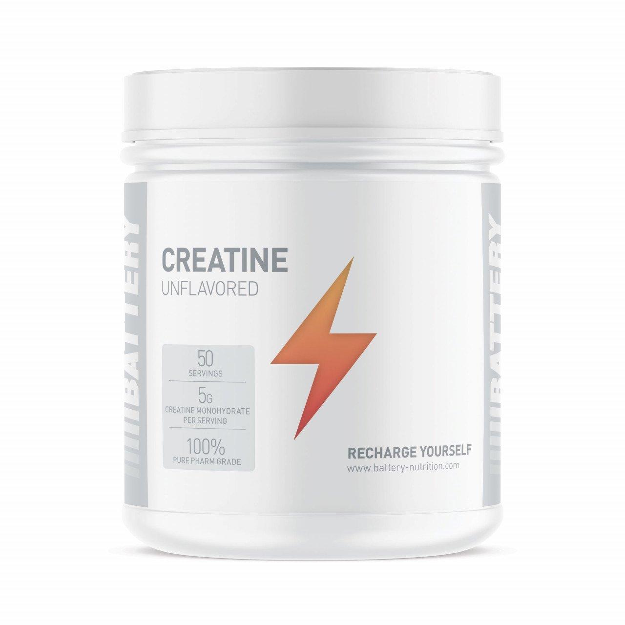 Battery  Creatine Unflavored 250g 