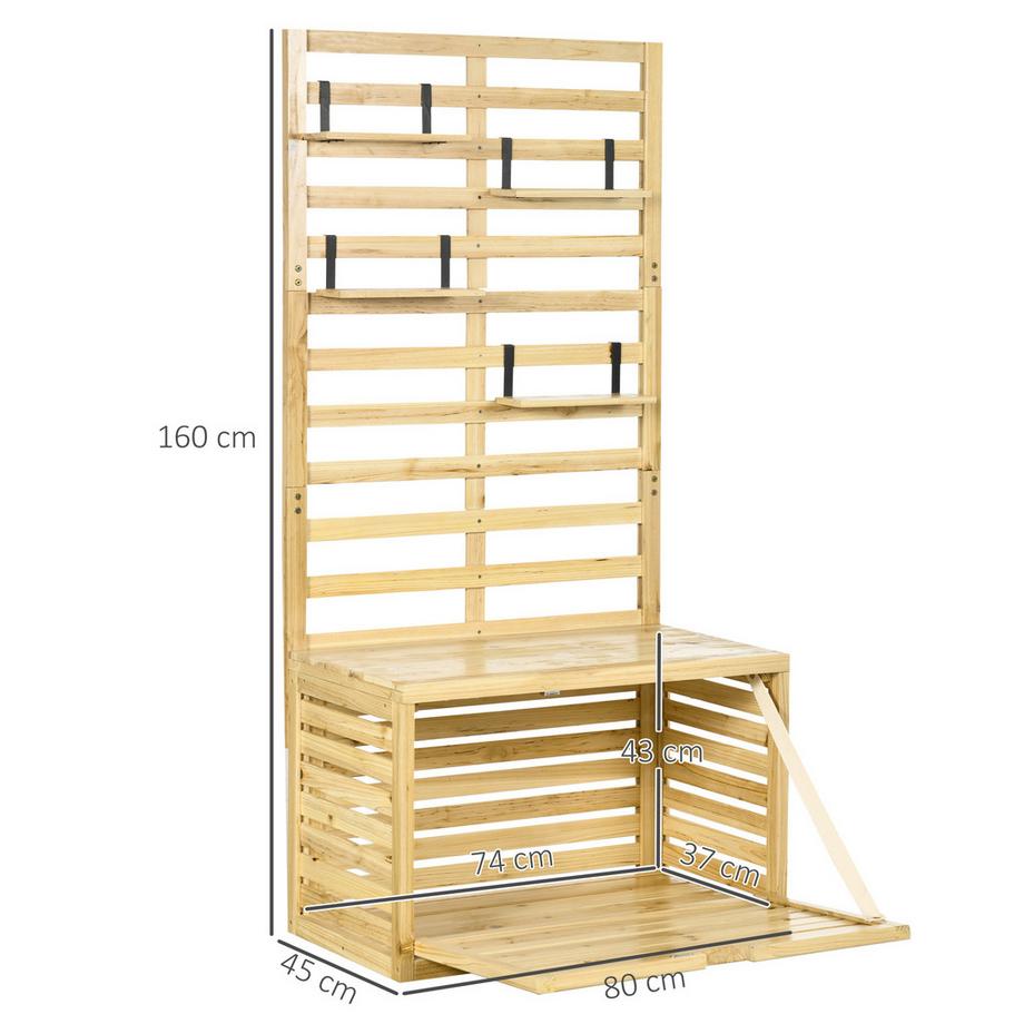 Outsunny Aufbewahrungsbox  