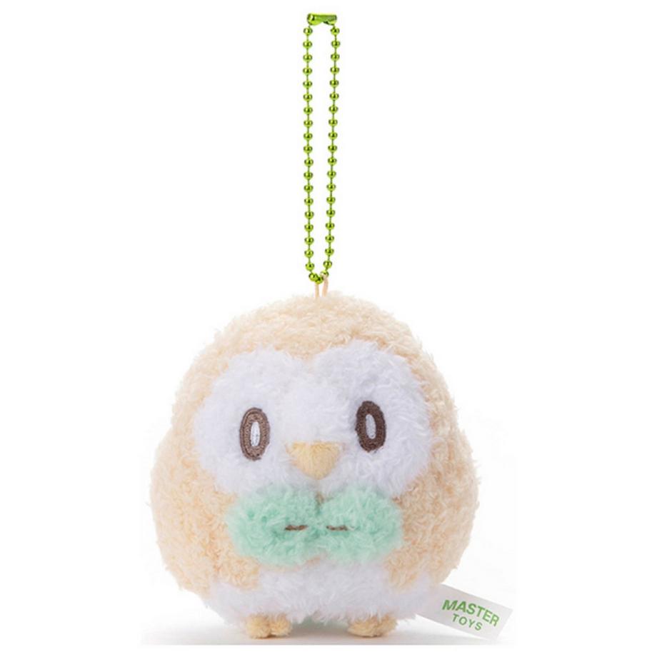 Pokémon  Rowlet Key Chain Mascot PokePiece Plush 