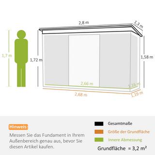 Outsunny Gerätehaus  