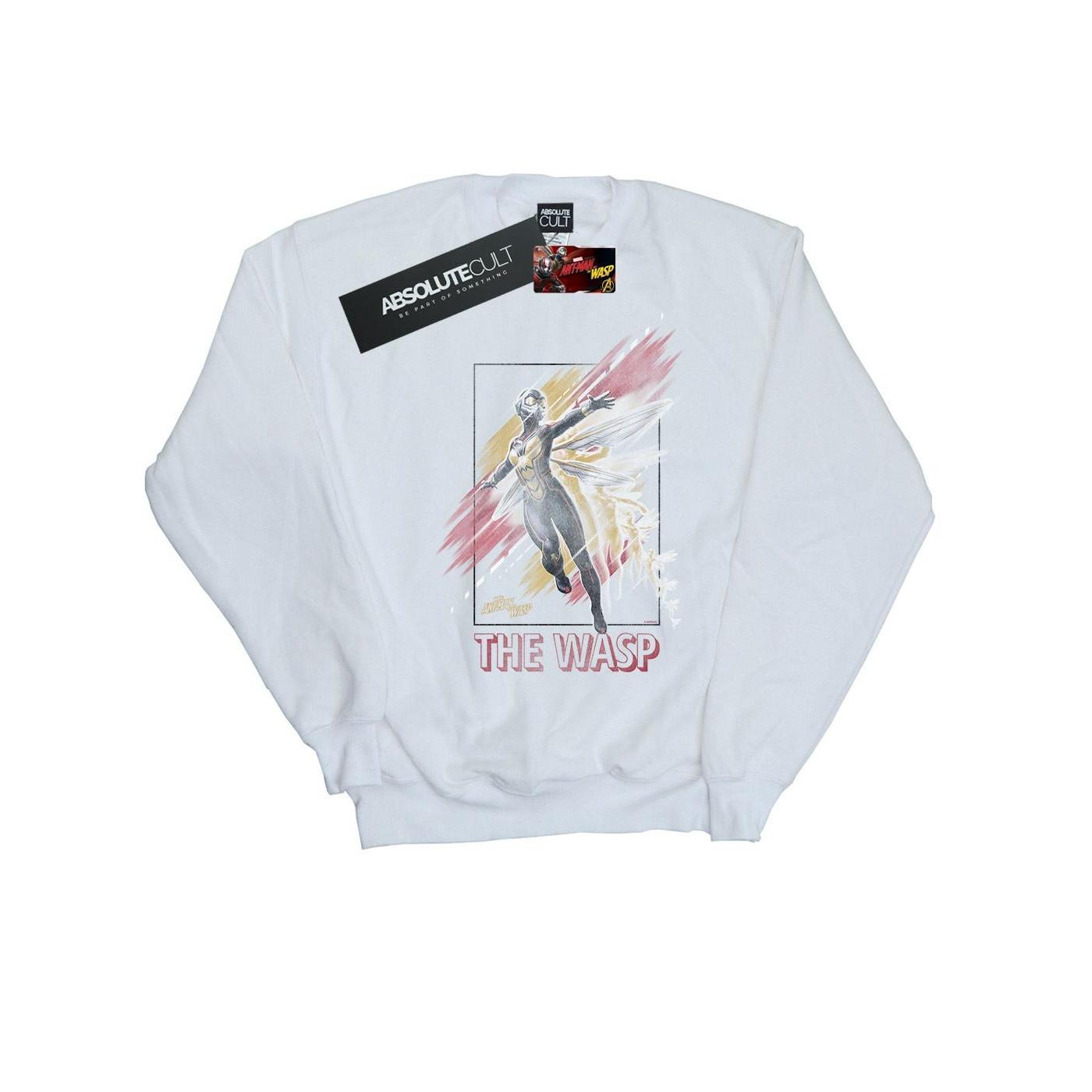 Image of Antman And The Wasp Framed Wasp Sweatshirt Damen Weiss XL