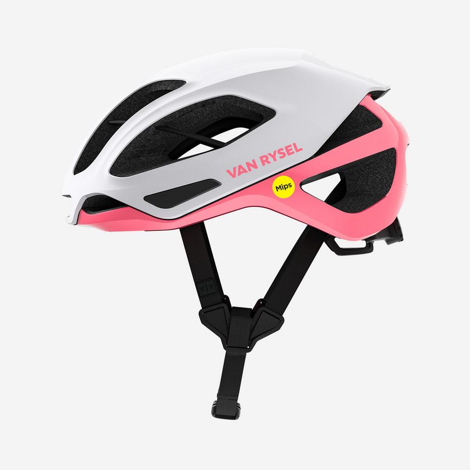 VAN RYSEL  Casque de vélo de route RCR MIPS blanc 