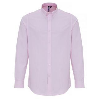 PREMIER  Chemise à rayures en coton riche Oxford 