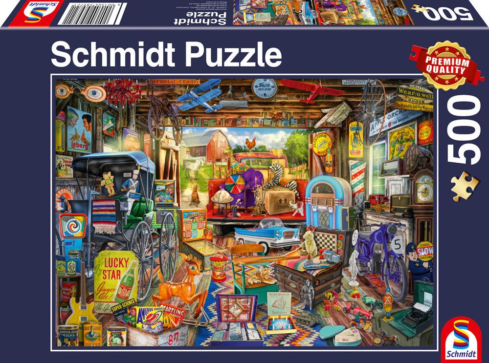 Image of Garagen-Flohmarkt Puzzle 500 Teile