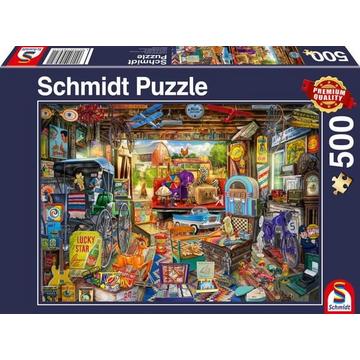 Garagen-Flohmarkt Puzzle 500 Teile