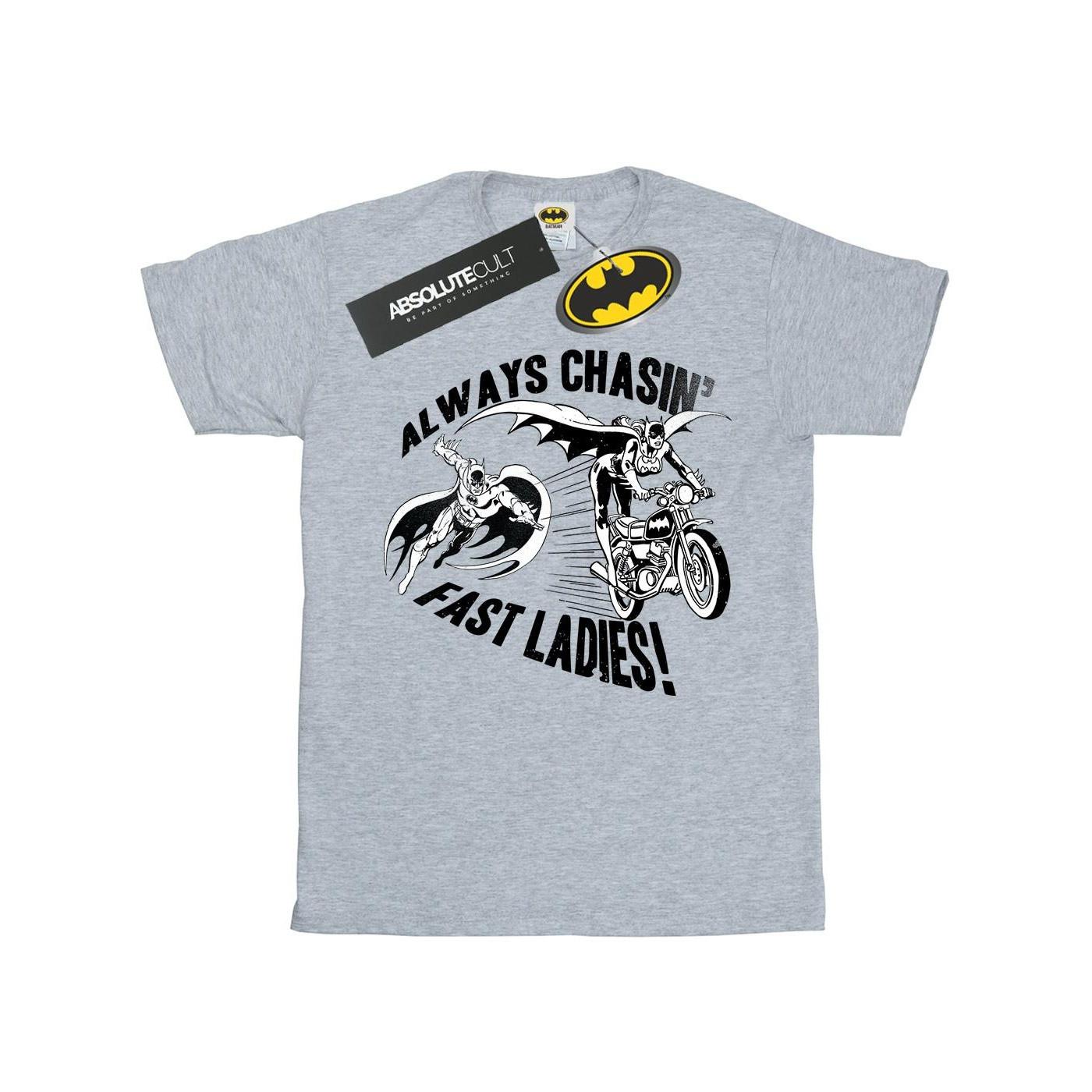 Image of Batman Always Chasin' Tshirt Jungen Grau 140/146