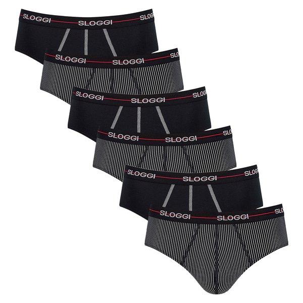 Image of 6er Pack Start - Midi-slip Herren Rot XL