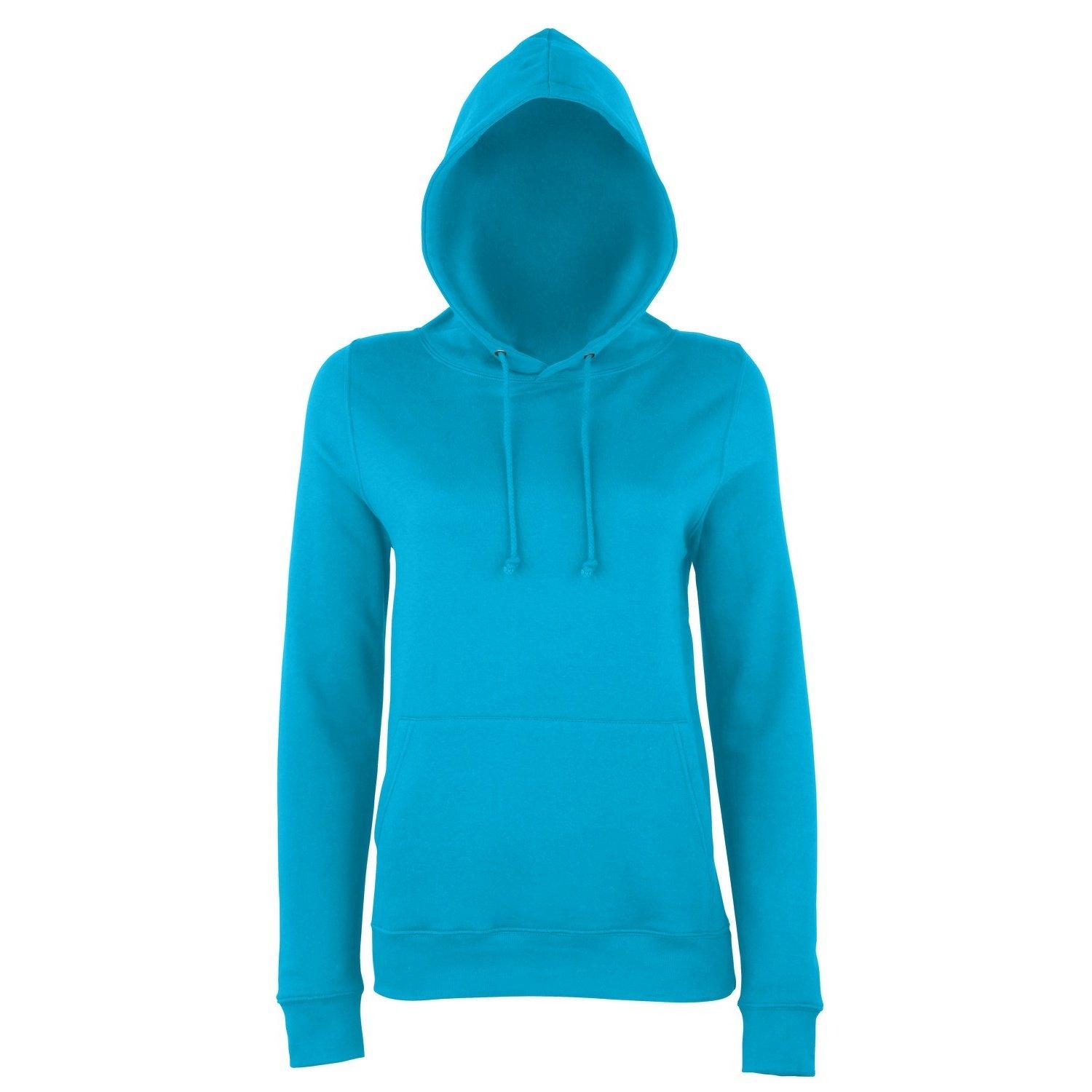 Image of Just Hoods Kapuzenpullover Hoodie Damen Blau XXL