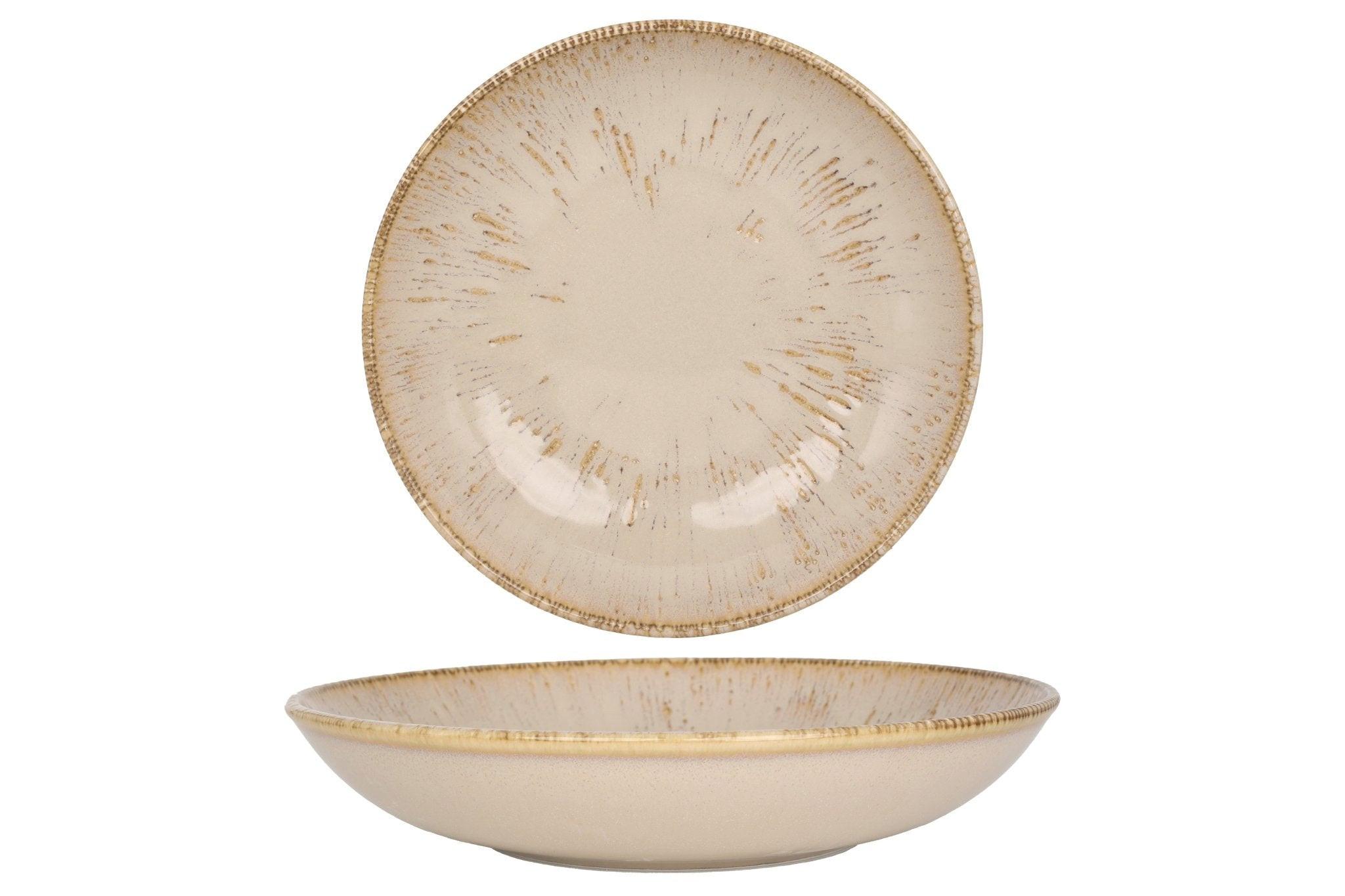 Image of Tiefe Teller - Sand Snell - Porzellan - 6er Set Tiefe Teller - Sand Snell - Porzellan - 6er Set