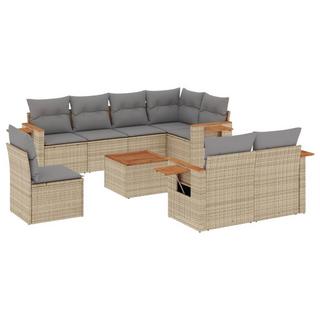 VidaXL Garten sofagarnitur poly-rattan  