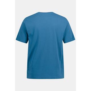 JP1880  T-shirt basic di cotone pettinato con scollo a girocollo, disponibile fino alla taglia 8XL 