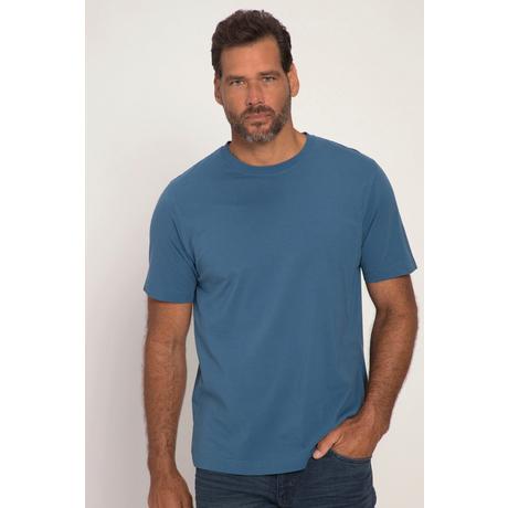 JP1880  T-shirt basic di cotone pettinato con scollo a girocollo, disponibile fino alla taglia 8XL 