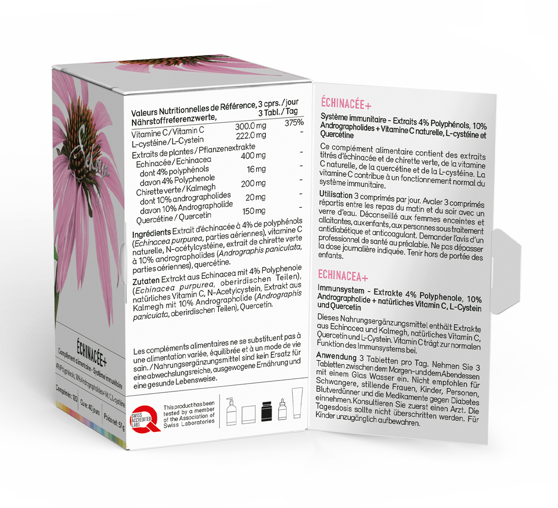 Sekoya Swiss  Echinacea + | Gegen Erkältungen 