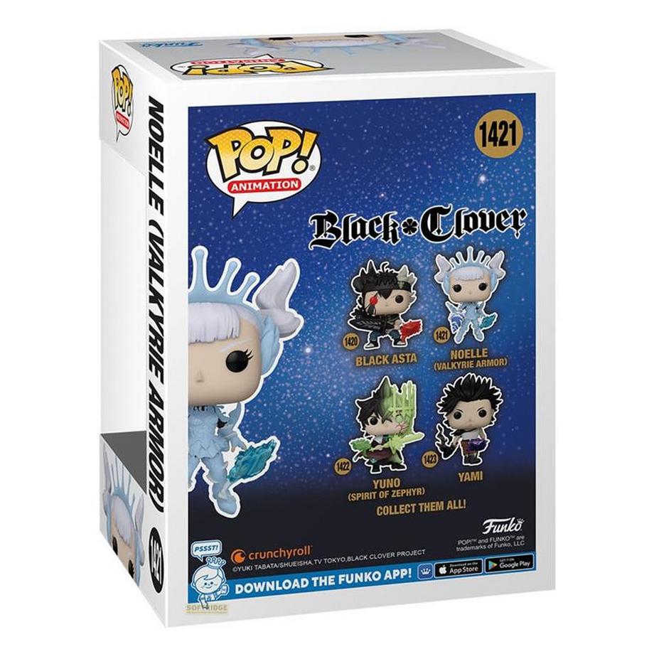 Funko  POP Figur Schwarzer Klee Noelle Walküre Rüstung 