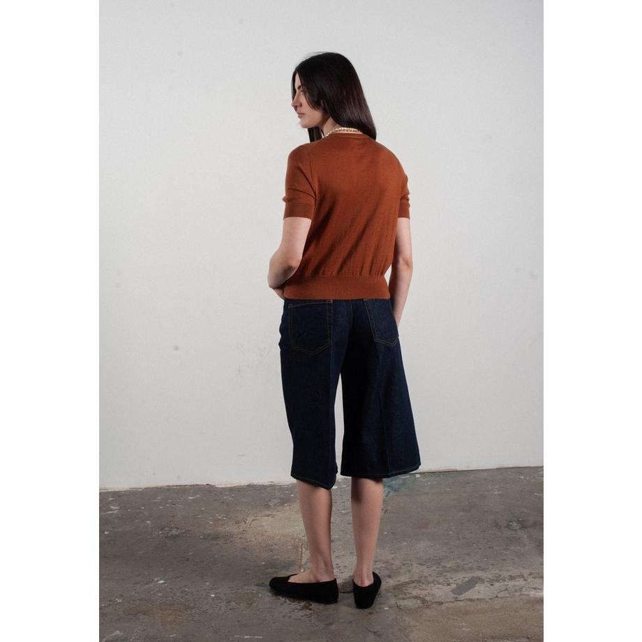 Studio Cashmere8 FRIDA 5 Cardigan Col Rond Manches Courtes  