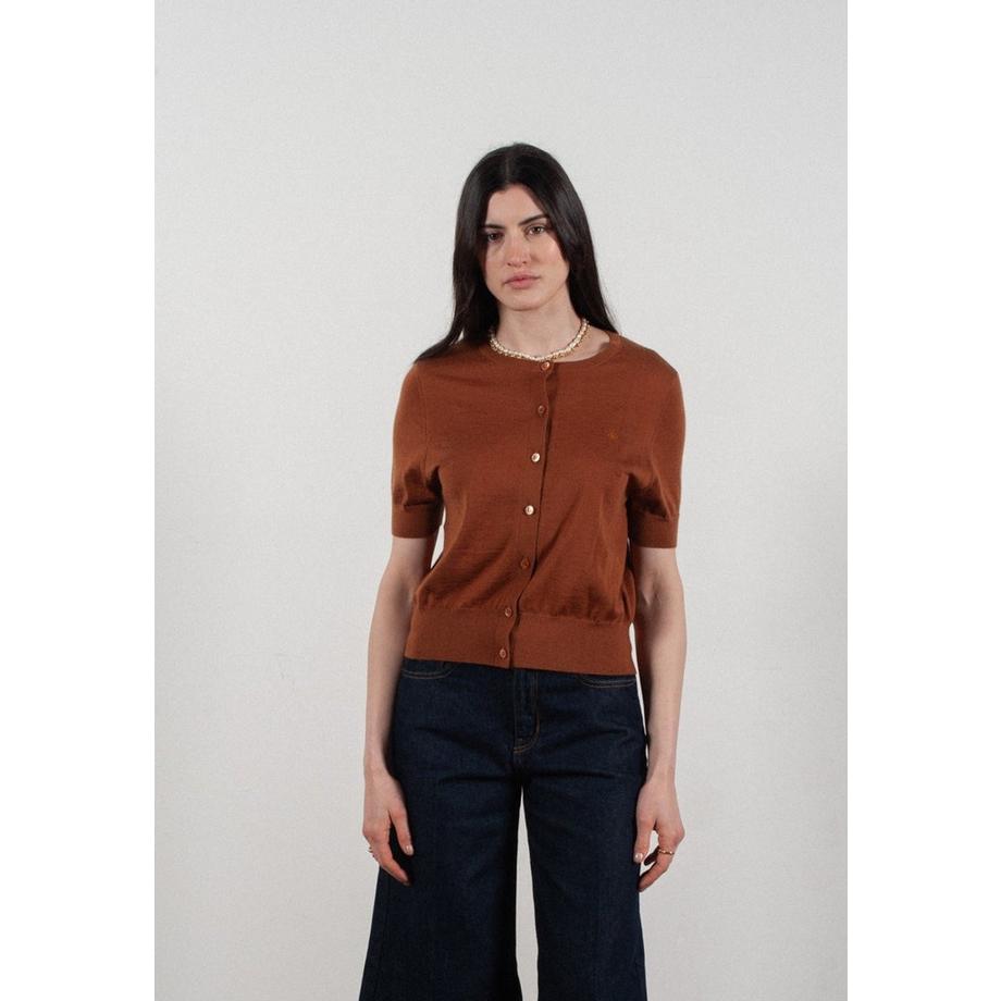 Cardigan col rond manches courtes  - FRIDA 5