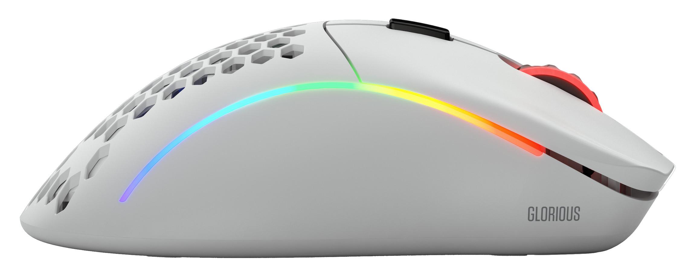Glorious PC Gaming Race  Model D Wireless Gaming Mouse - matte white 