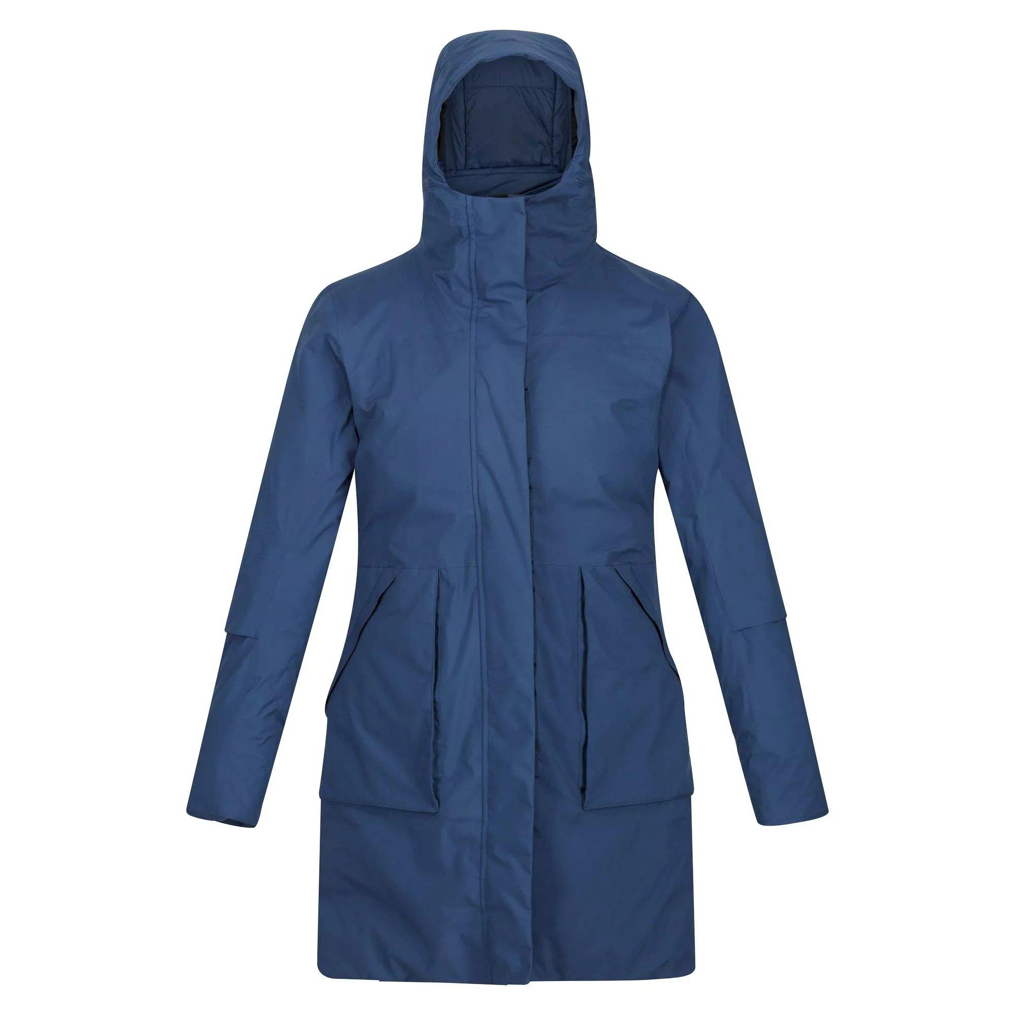 Image of Yewbank Ii Parka Wasserfest Damen Blau Denim Dunkel 36