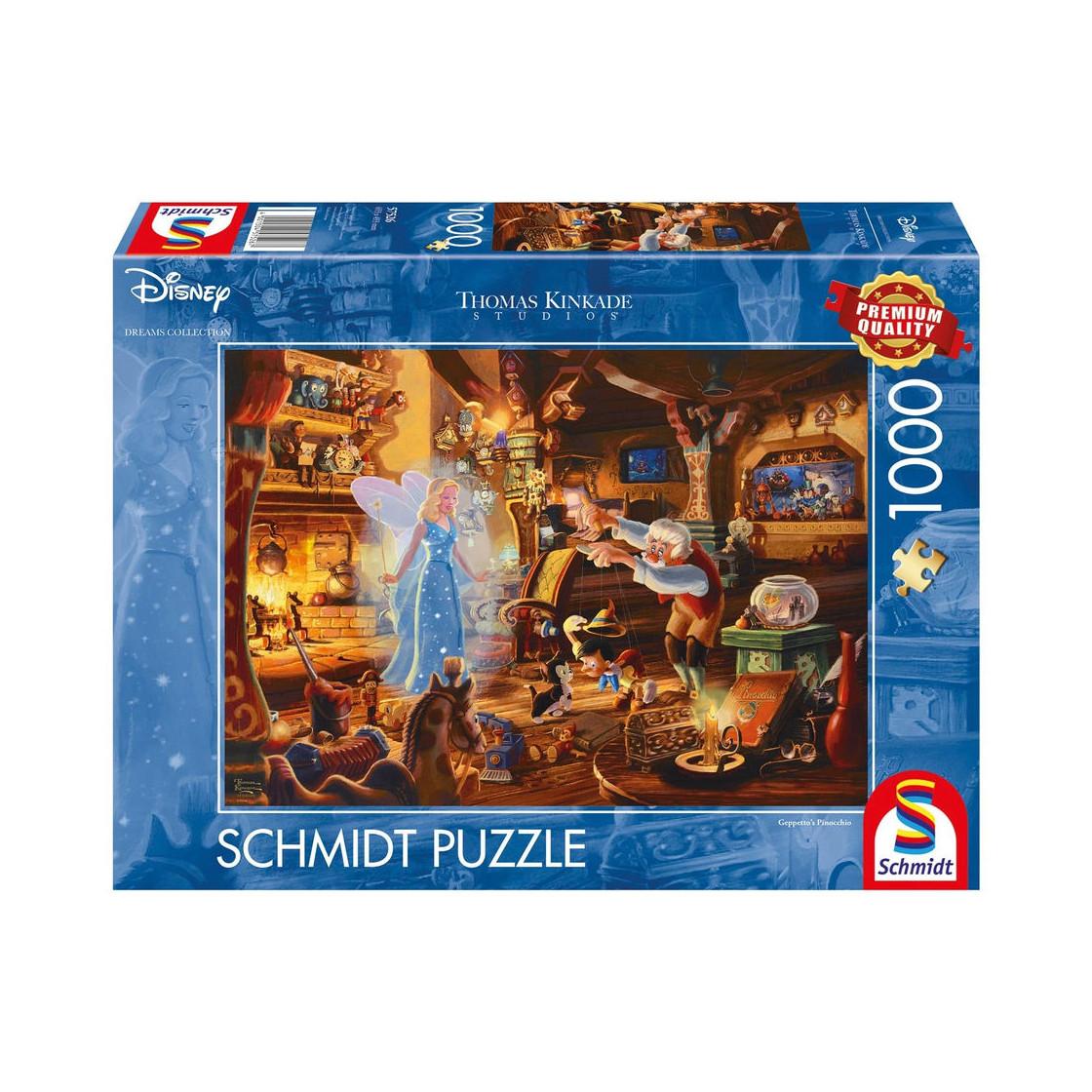 Image of Puzzle Geppetto's Pinocchio (1000Teile)