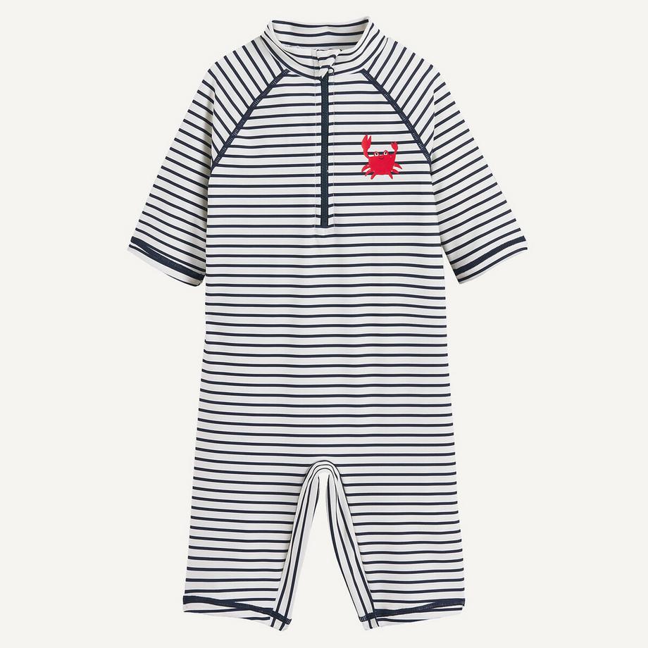 Maillot de bain 1 pièce rayé