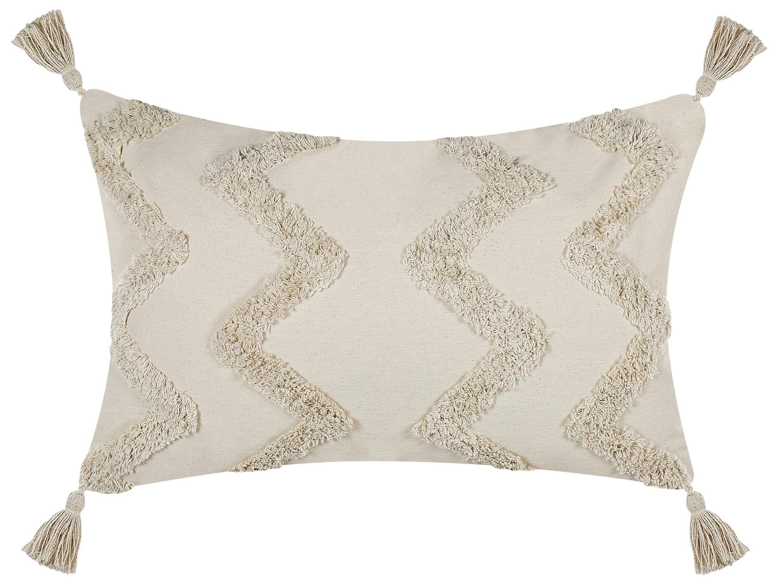 Beliani Coussin en Coton Boho CERINTHE  