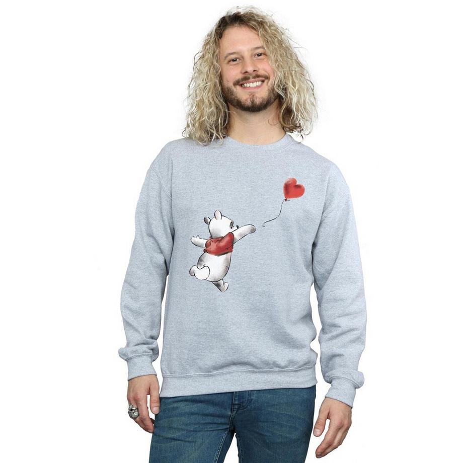 Winnie the Pooh Felpa Palloncino Cuore  