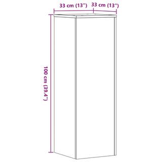 VidaXL supporto per piante Legno multistrato  