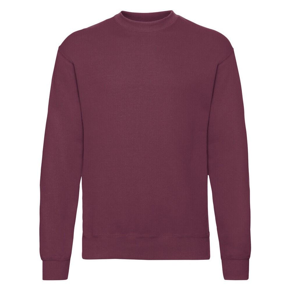 Image of Sweatshirt Überschnittene Schulter Herren Weinrot XXL
