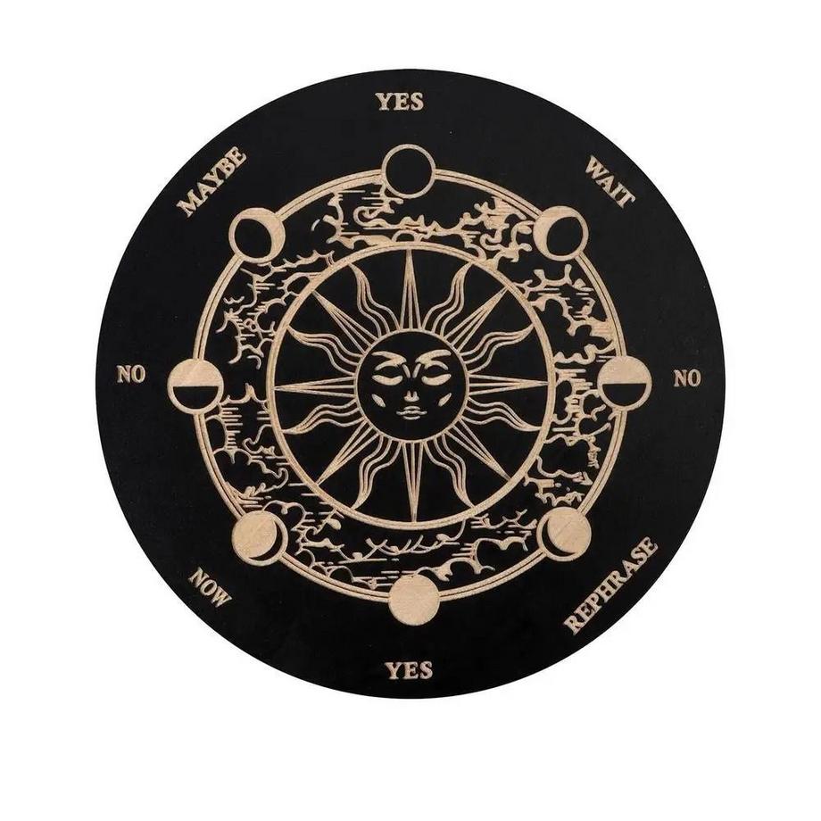 eStore Holztafel für Weissagung - Sonne  