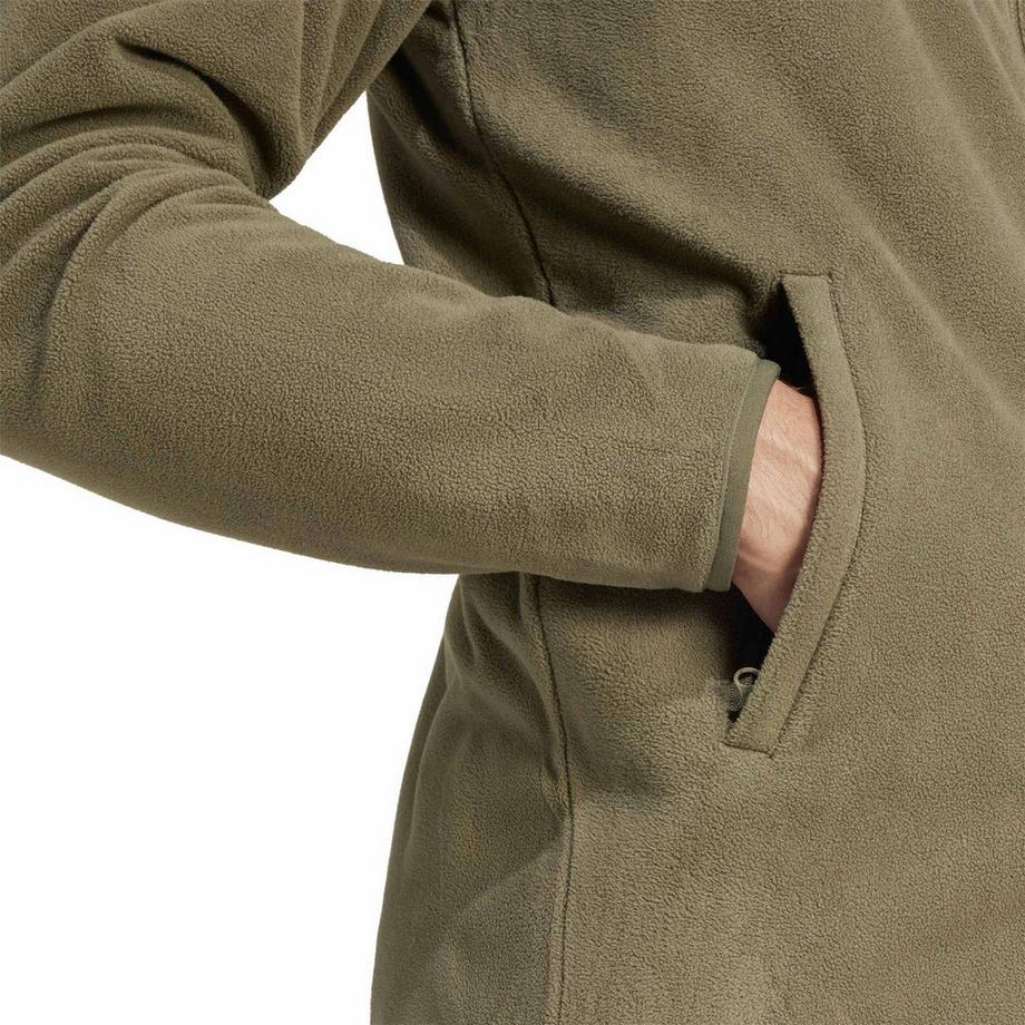 adidas Multi Essentials Giacca In Pile Cerniera Su Intera Lunghezza  