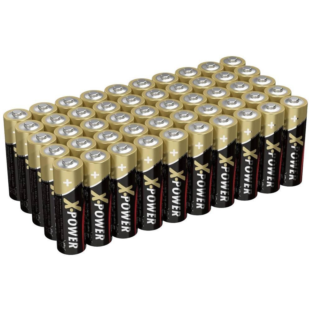 Image of Alkaline X-Power 50er Box AA Vorteilsbox