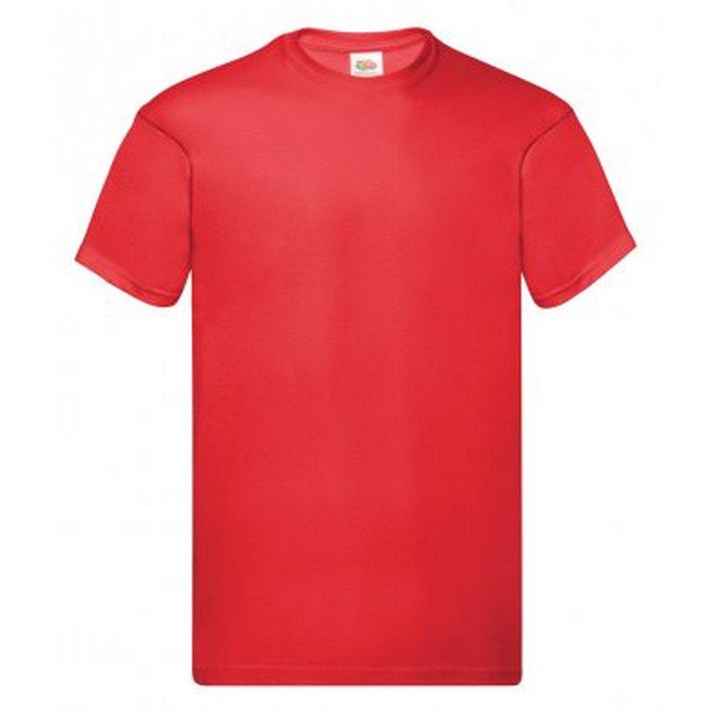 Image of Screen Stars Original Tshirt, Kurzarm Herren Rot Bunt 3XL