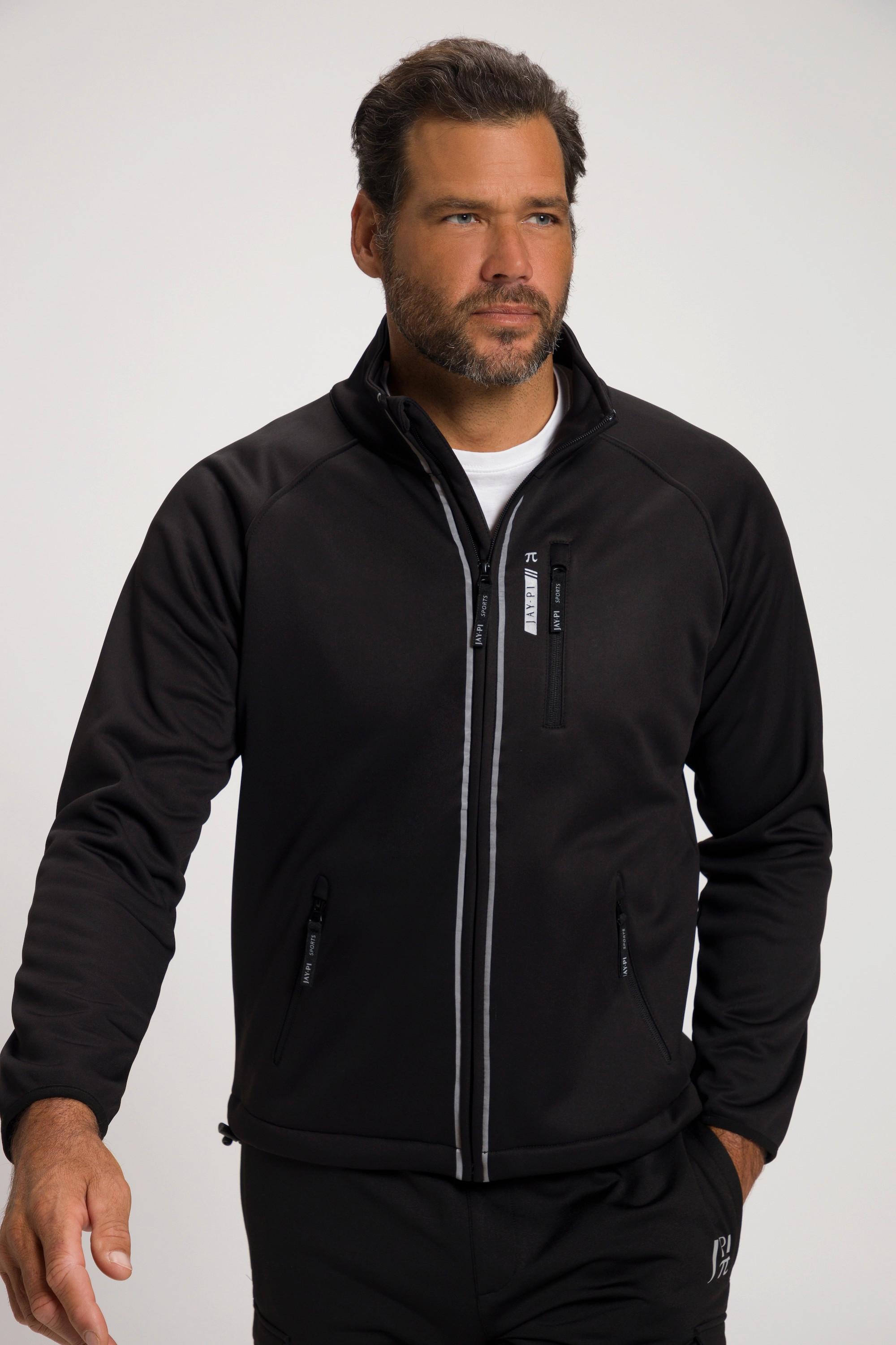 JP1880  Veste softshell FLEXNAMIC®, collection Bikewear, avec col montant et détails réfléchissants tendance 