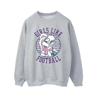 LOONEY TUNES  Girls Like Football Sweatshirt 