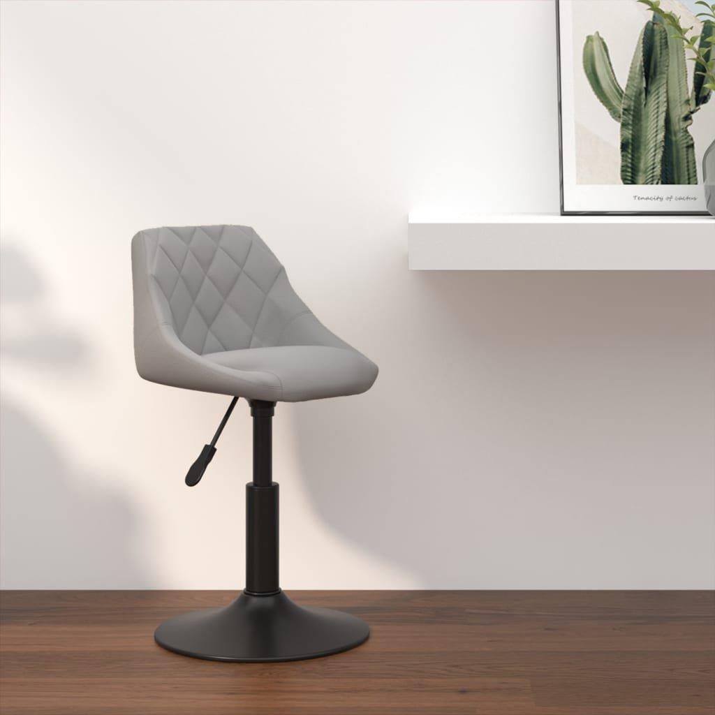 VidaXL Tabouret de bar velours  