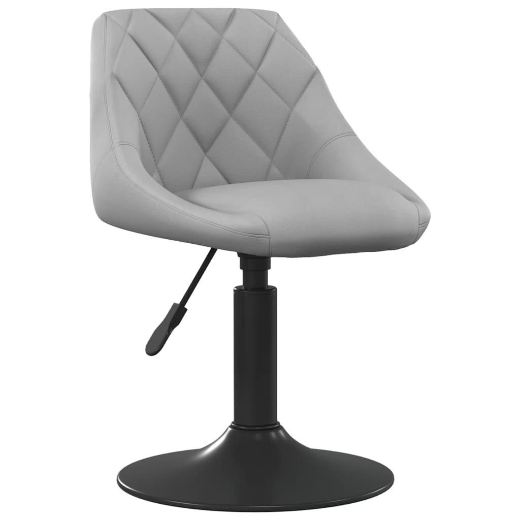 VidaXL Tabouret de bar velours  