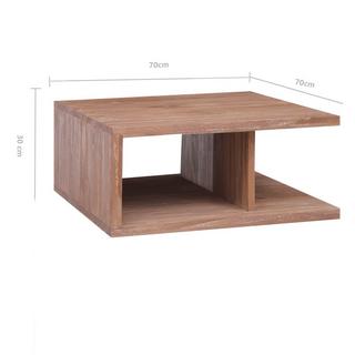 VidaXL Table basse bois  