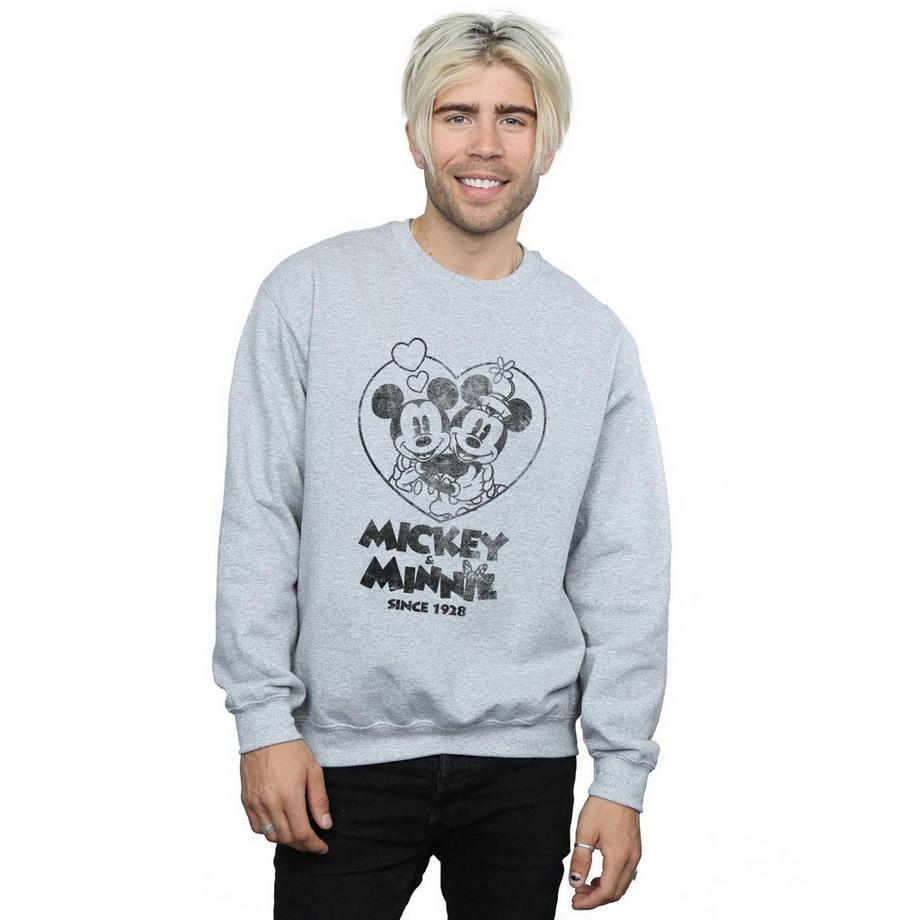 Disney Mickey Minnie Since 1928 Felpa  