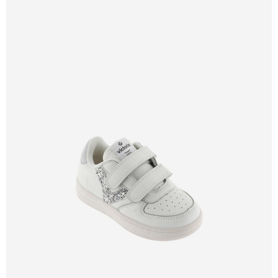 Victoria Tiempo Baskets avec Détail Pailleté  