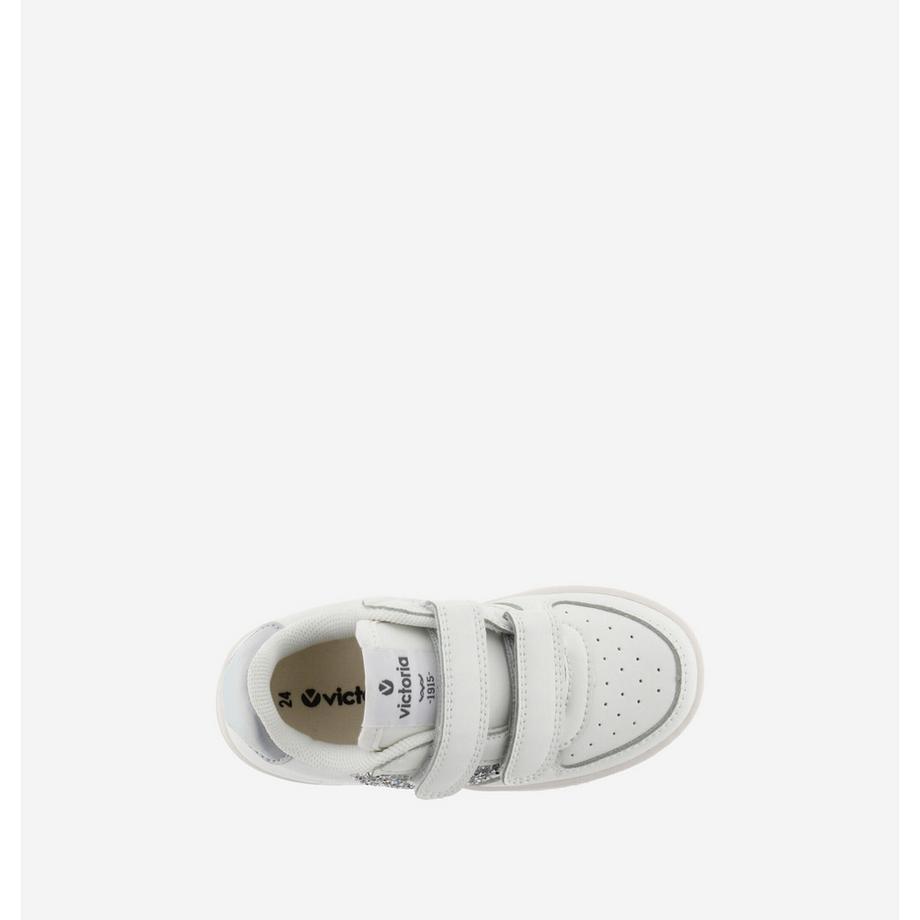 Victoria Tiempo Baskets avec Détail Pailleté  