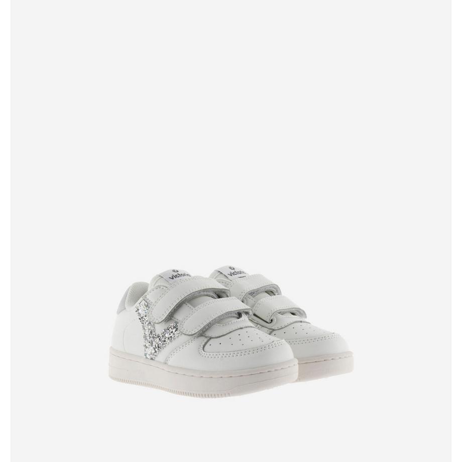 Victoria Tiempo Baskets avec Détail Pailleté  