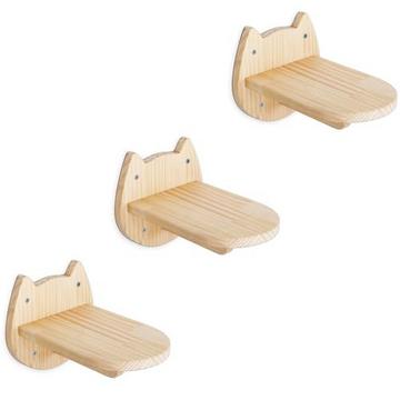 Ensemble d'escalade murale pour escaliers pour chats de 3