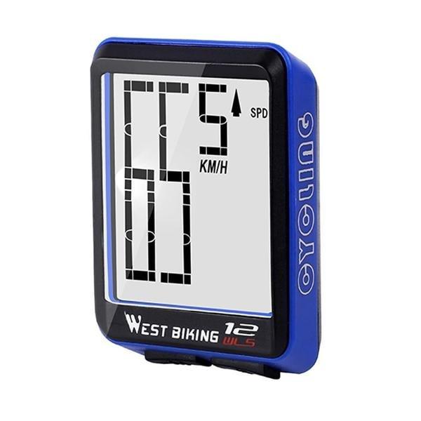 Image of Fahrradcomputer Mit Klarem Display - Blau Unisex ONE SIZE